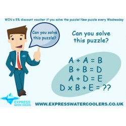 Lunch time puzzle 9th May 2018