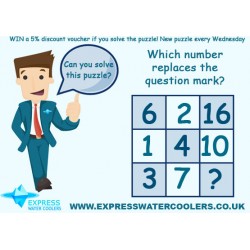 Lunch time puzzle 23rd May 2018